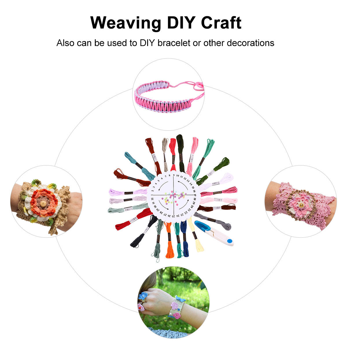 Freundschaftsarmband-Bastelset – Embroidery Craft Bewertung und Preis