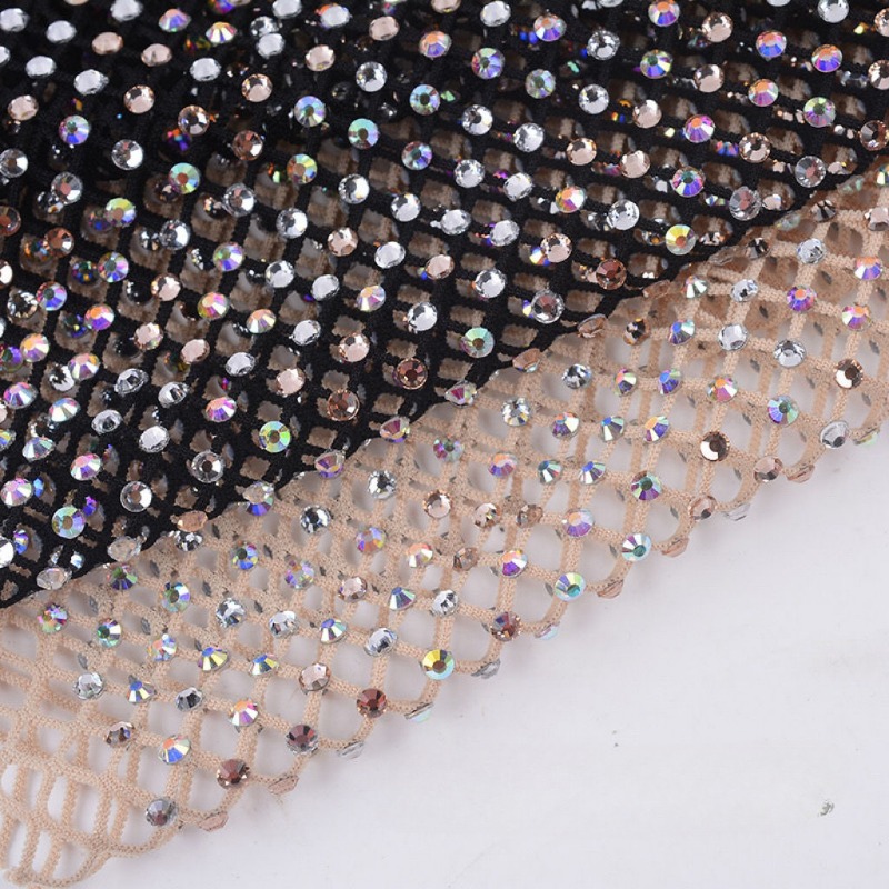 50x120cm Nähen Strass Mesh Ban – Crystal Mesh Fabric Bewertung und Preis