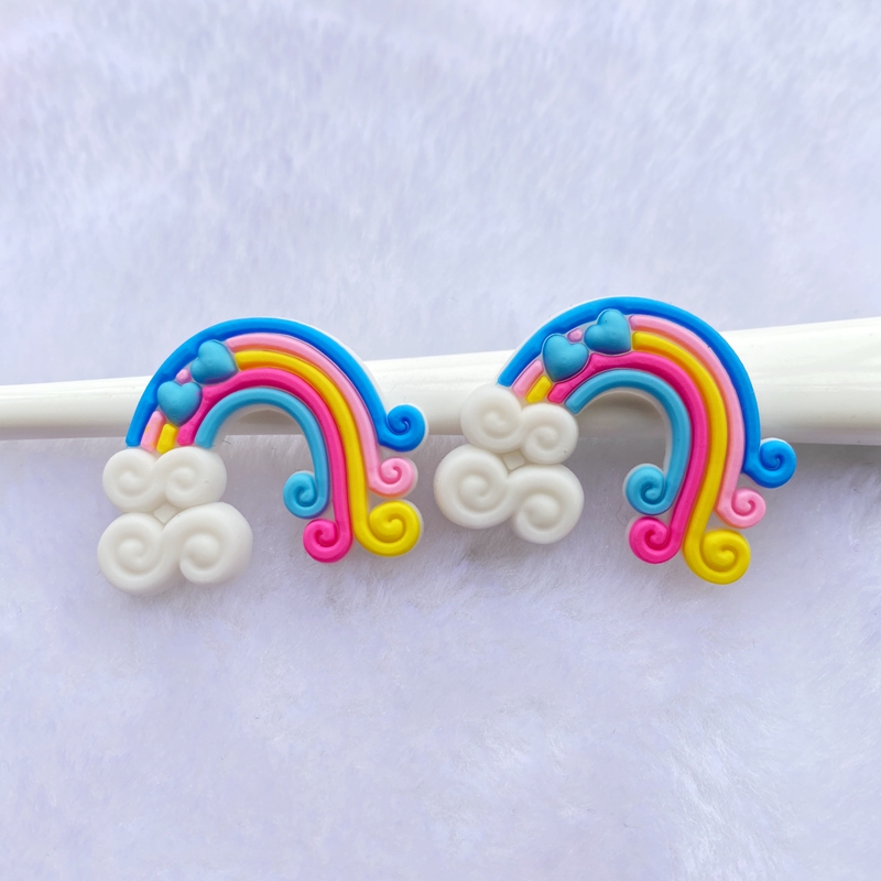 10/20 stücke Nette Regenbogen  – Embellishment Glue Craft Bewertung und Preis