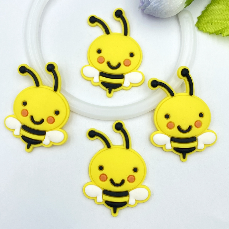 12 Stück niedliche PVC-Bienen, – Embellishment Glue Craft Bewertung und Preis