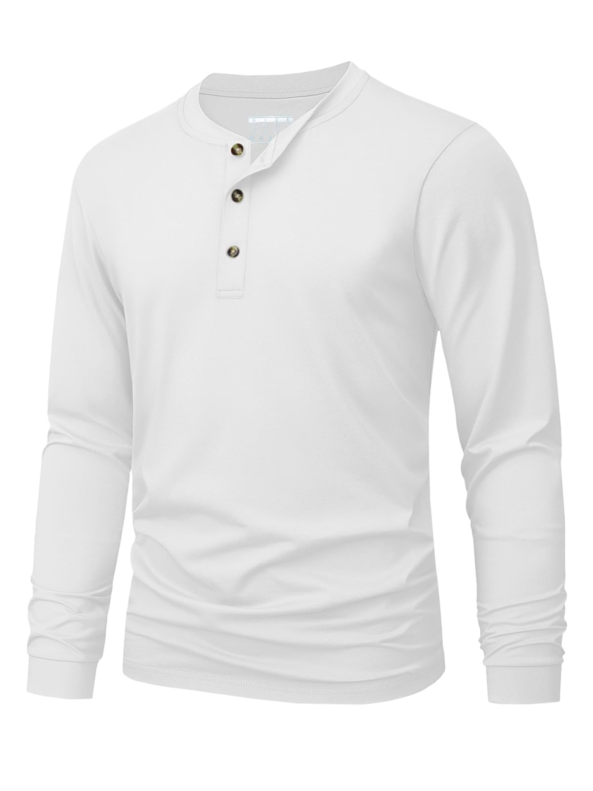 Herren-Henley-T-Shirt, schlich – Embellish Knit Bewertung und Preis
